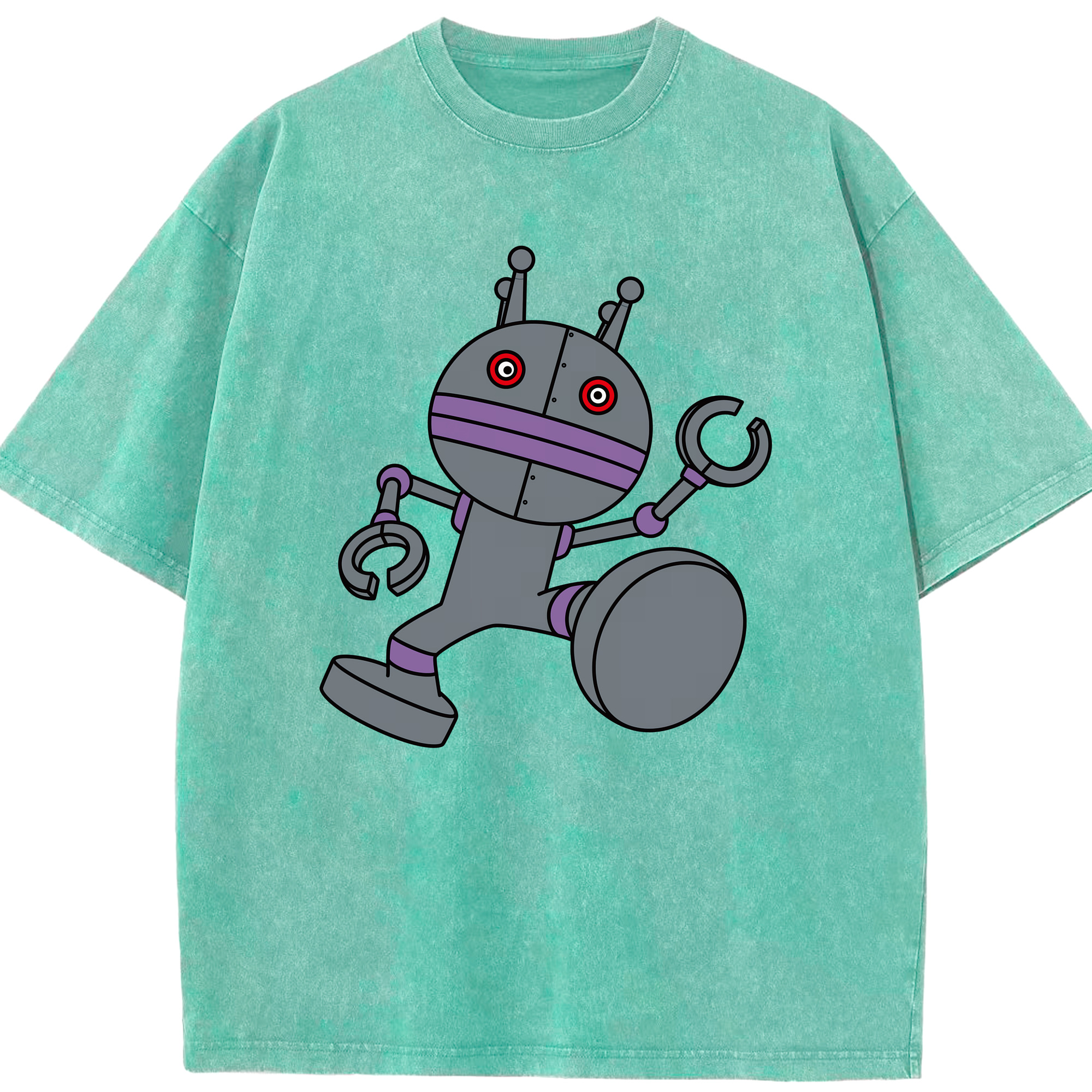 （画像用） アンパンマン Anpanman 綿100% ヴィンテージ風 半袖Tシャツ（フロントプリント）